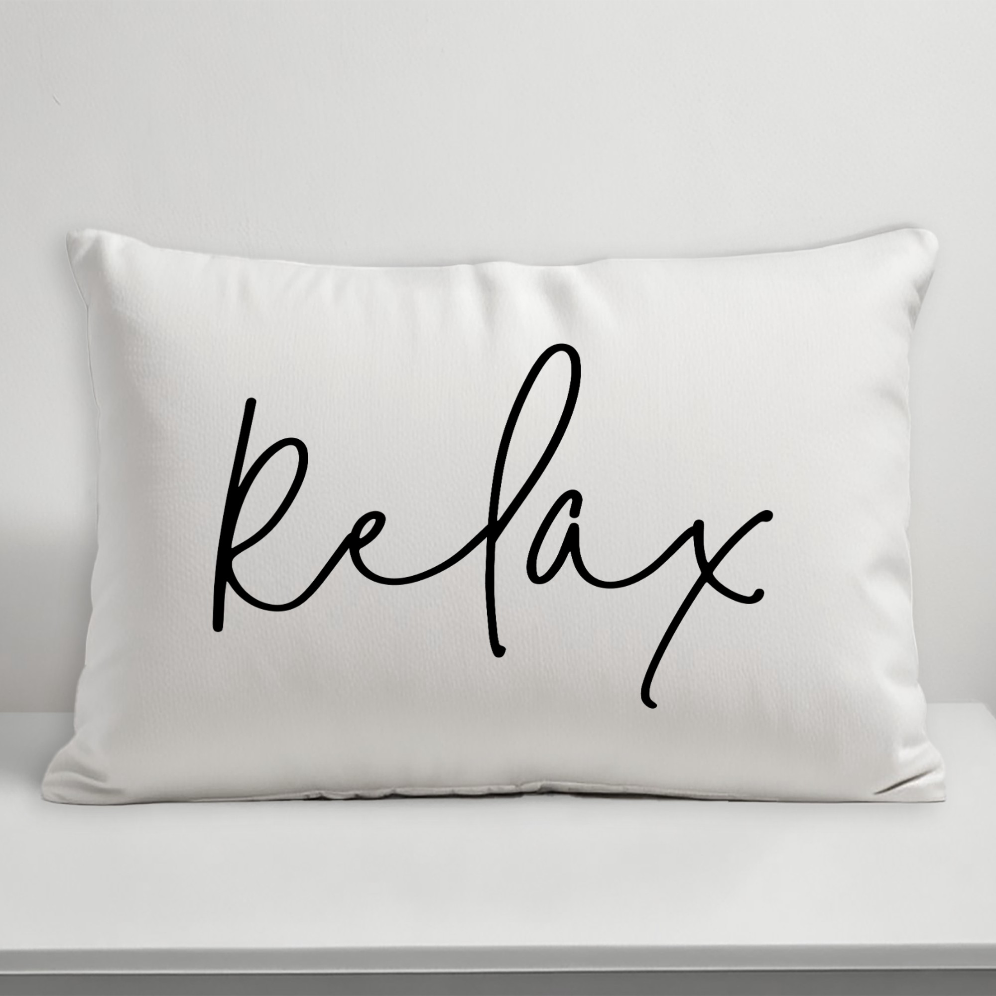 Creative Products Relax dünne Schrift weiß und schwarz 14x20 Indoor / Outdoor - Bild 5 von 5