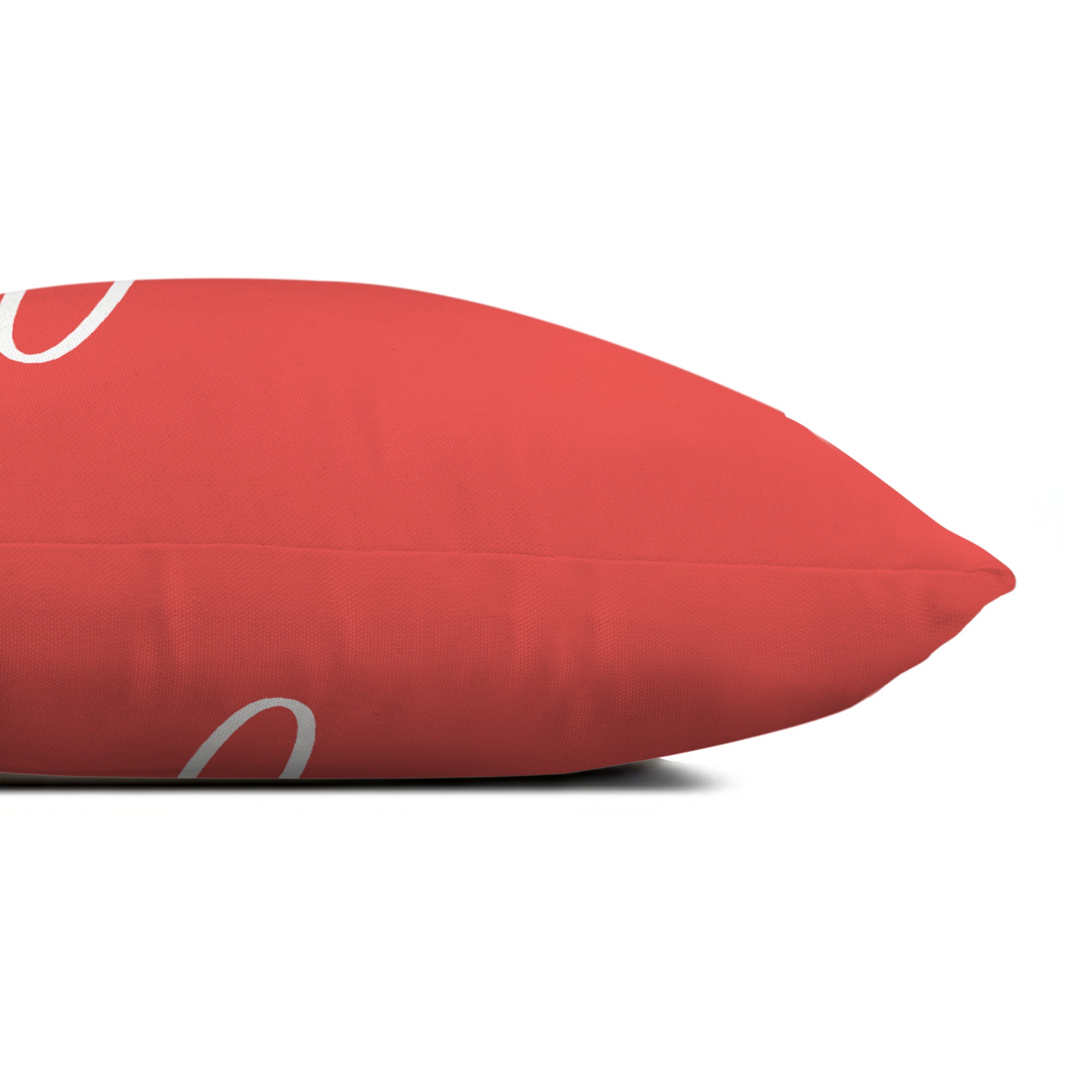 Almohada de interior/exterior Creative Products Relax Thin Script Coral 14x20 - Imagen 4 de 5