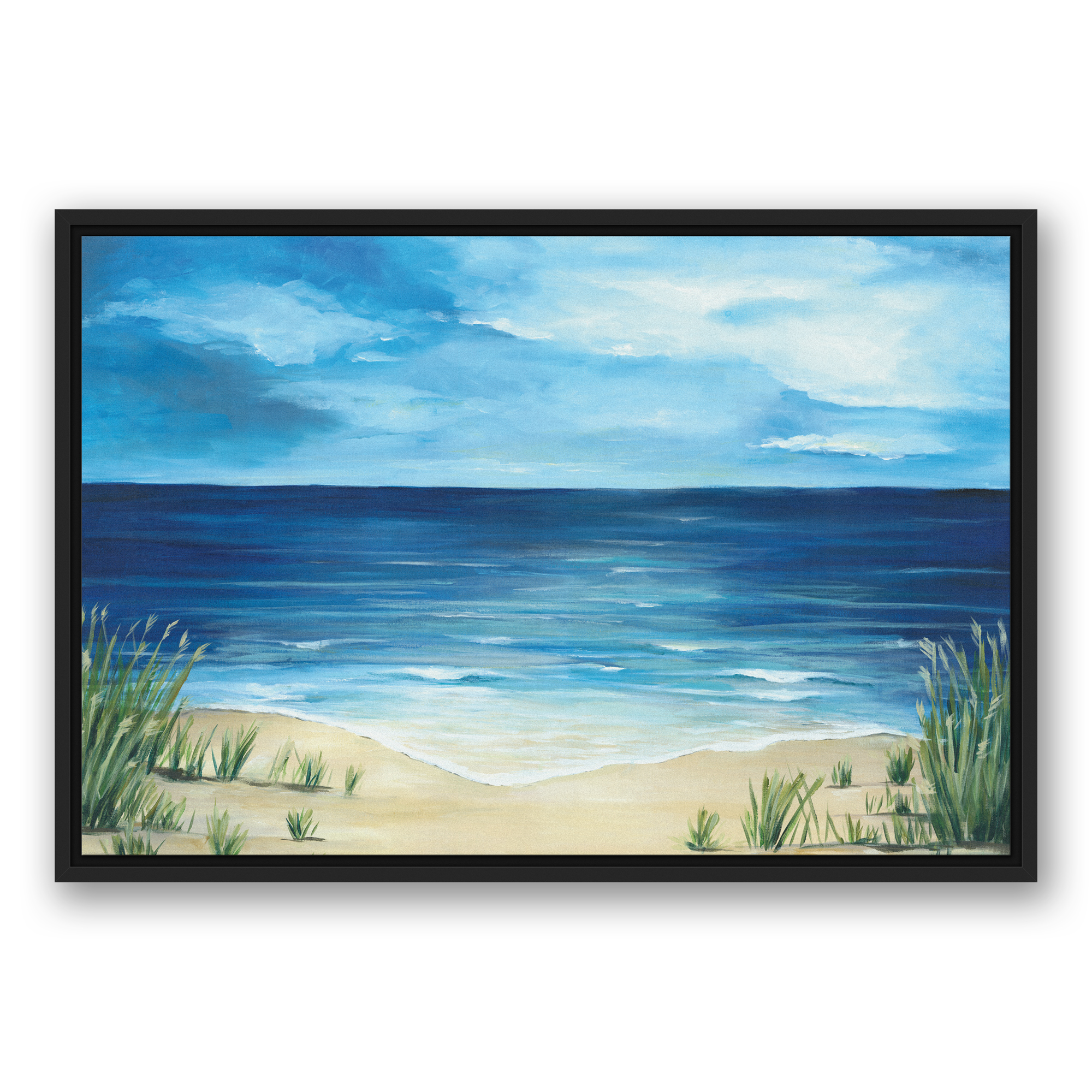 Creative Products Peaceful Beach Scene 30 x 20 Canvas Wall Art - Imagen 1 de 5