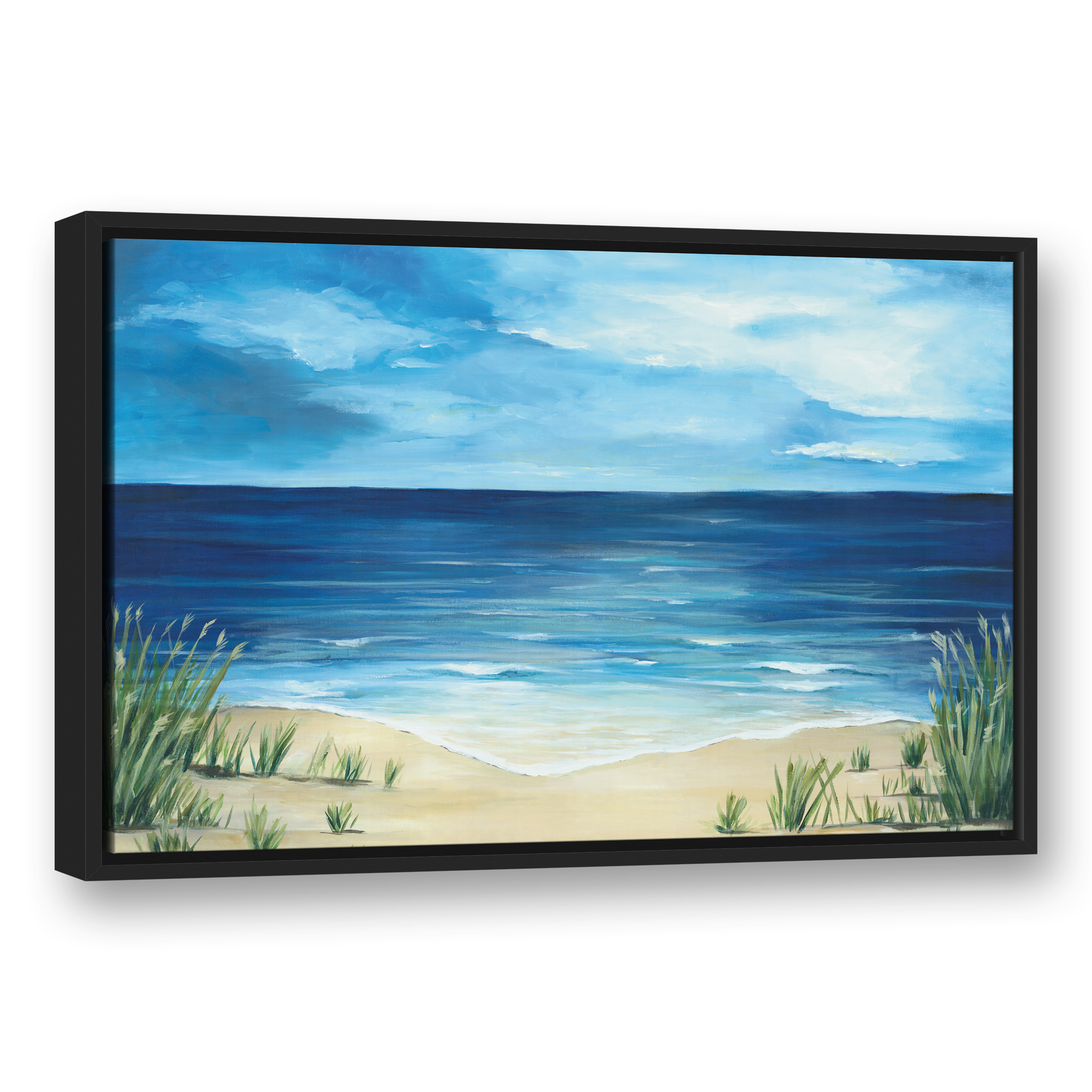Creative Products Peaceful Beach Scene 30 x 20 Canvas Wall Art - Imagen 2 de 5